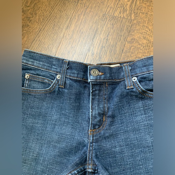 Vintage Y2K Early 2000’S JUICY COUTURE Distressed Denim Shorts Women’s Size 29 - Picture 9 of 16